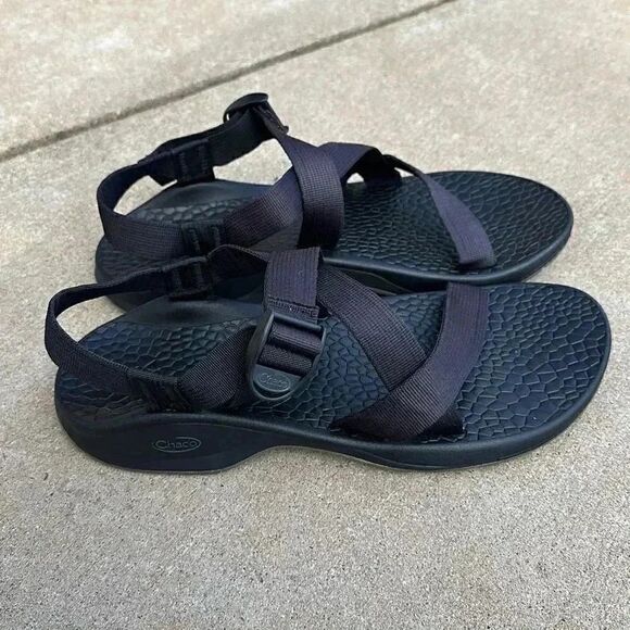 Chaco Updraft Ecotread Black Outdoor Hiking Sport Sandals Men’s Sz 13 main image 7
